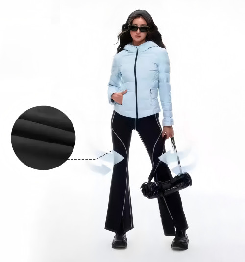 Custom High Elastic Breathable Flared Leggings  Sweat-wicking Quick-drying Elastic Waist Yoga Pants