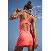 Customizable Breathable Cross-strap Back Tennis Dress  with Mesh Insert and Inner Shorts Custom Logo OEM Service