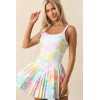 Custom Women's Quick Dry Pull-On Floral Print Tennis Dress New Style Breathable Volleyball Fitness Sports Dress
