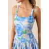 Custom Women's Quick Dry Pull-On Floral Print Tennis Dress New Style Breathable Volleyball Fitness Sports Dress