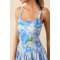 Custom  Quick Dry Pull-On Floral Print Tennis Dress Breathable Sports Dress