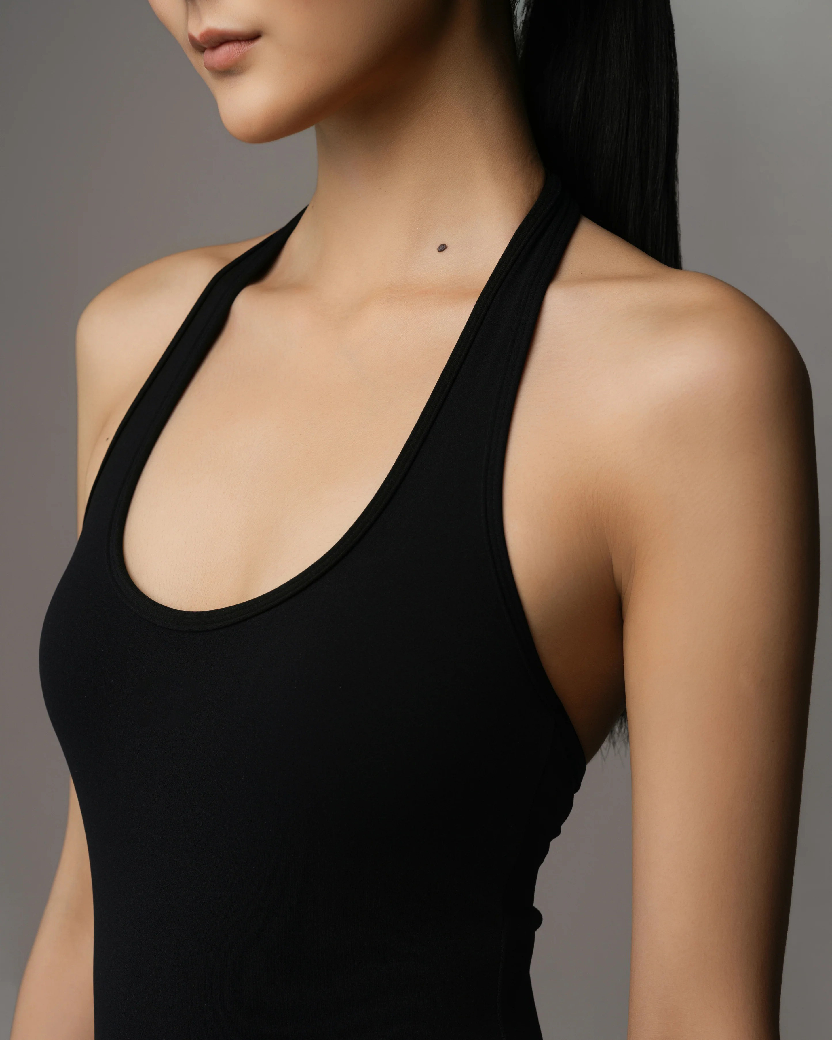 V-neck silhouette  tennis dress