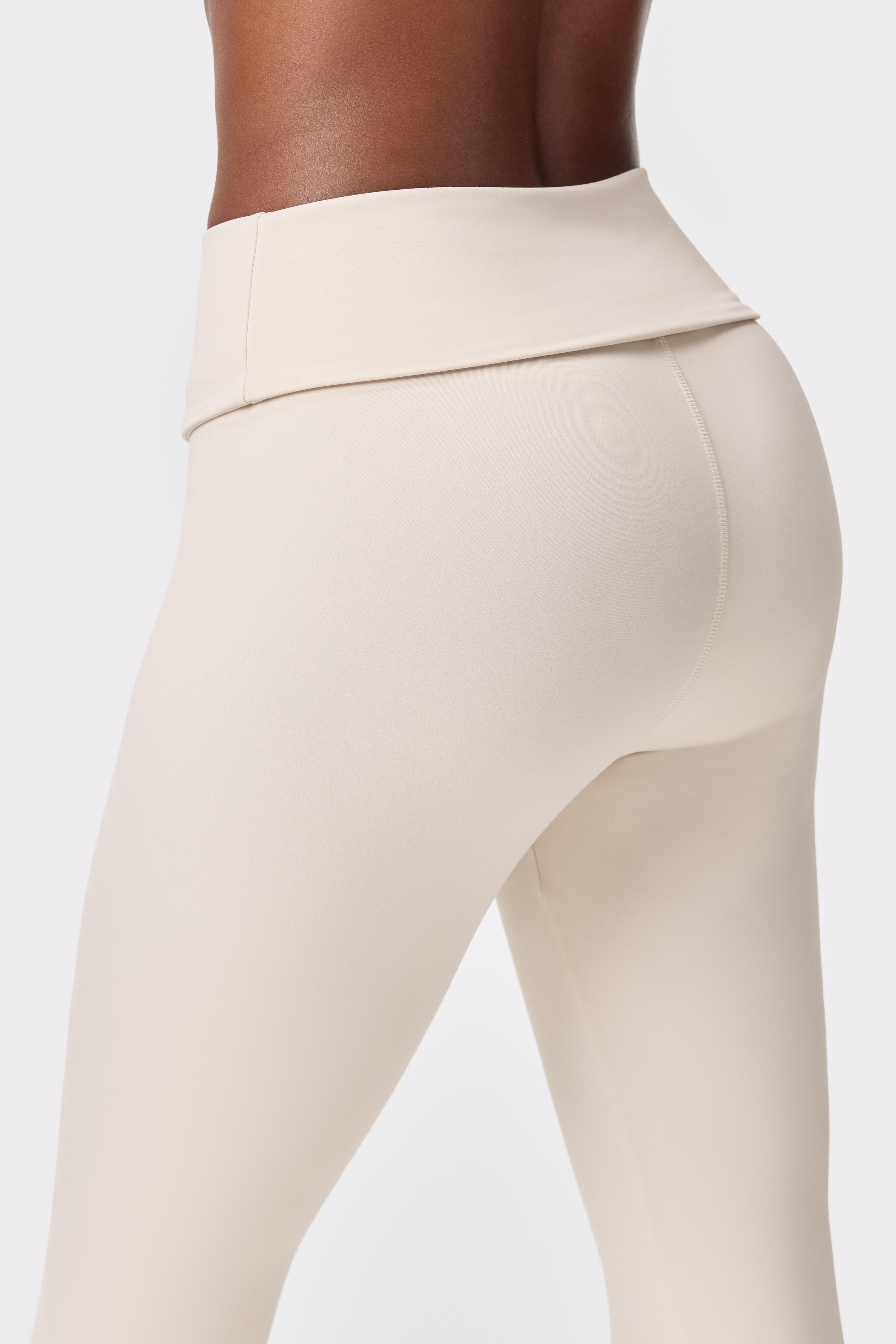 V-shaped Back Elastic Waist leggings