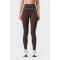 Custom Breathable Brown Piping Leggings Sweat-wicking Quick-drying Yoga Pants