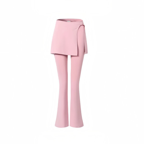 Custom Quick-drying High Elastic Breathable Mini Skirt Flared Pants