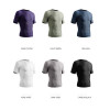 Custom Men's Quick Dry Training Shirts Breathable Summer Gym Stretch Training Apparel