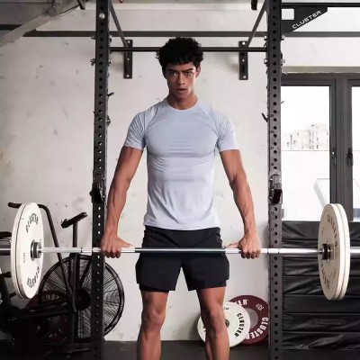 Custom Antibacterial Quick-drying  Sports Breathable Tight Fitting Training Top