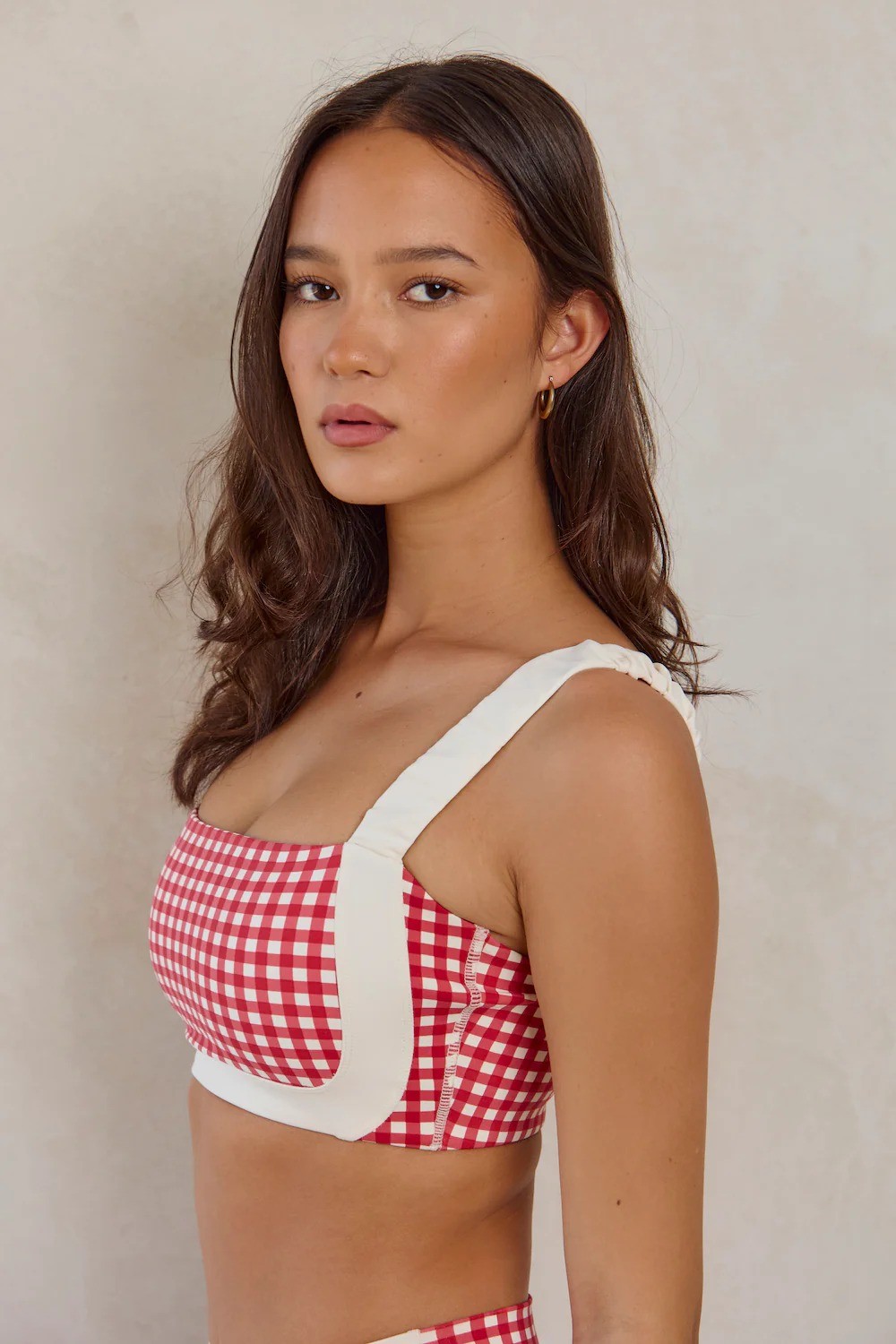 Contrast Trim Sports Bras and Soft Fabric Yoga Set