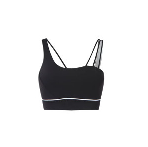 Custom 4-way Super Stretch Square Neck Tight Slim Traning Top Quick Dry Neck-wrap Yoga  Top