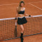 Custom Quick Dry Athleisure Style Tennis Wear for Women Custom Crop Top and Skort Set