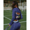 Custom High-strength Support Color-blocked Sports Bra Eco-Friendly Tennis Uniform