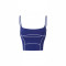 Custom High-strength Support Color-blocked Sports Bra Eco-Friendly Tennis Uniform