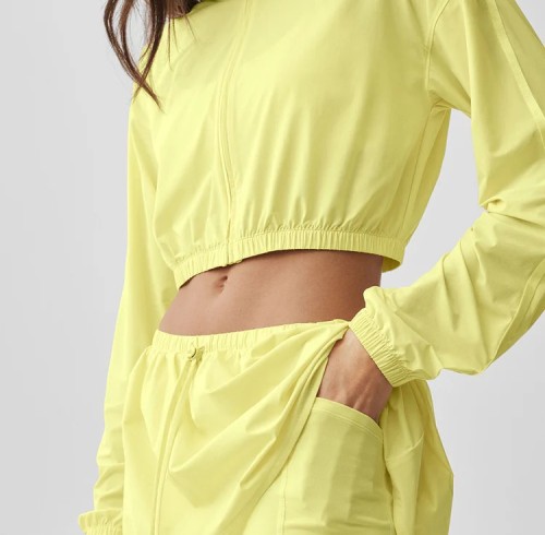 Custom Striped Elastic Waistband Sports High-Waisted Slimming Tennis Skirt