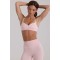 Custom Contrast Trim Sports Bras Sweetheart neck with slender halter straps Yoga Bra