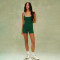 Custom Yoga Shortysuit with Buttery Soft  Romper-style Shorty Suit