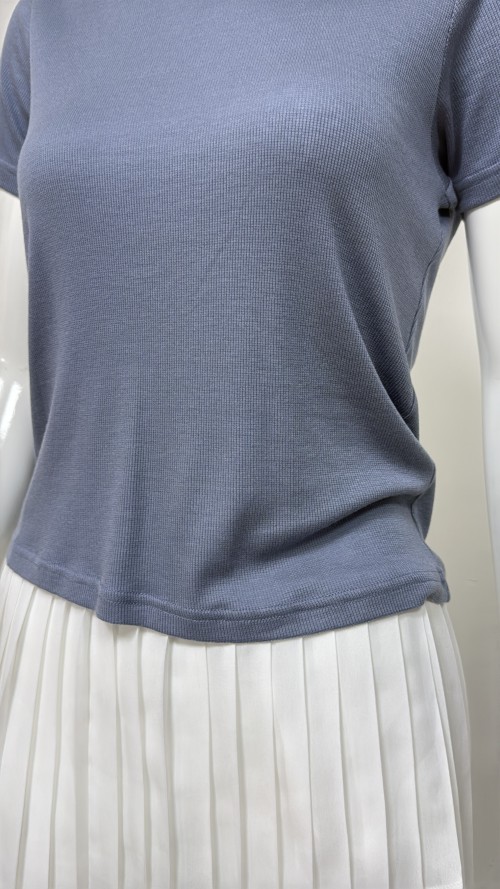 Custom Lightweight Breathable Flexible Durable Materials Short Sleeve Sports Top