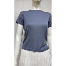 Custom Lightweight Breathable Flexible Durable Materials Short Sleeve Sports Top