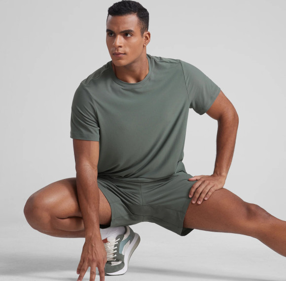 Custom Printed Functional Cotton Polyester Fabric Premium Oversized T-Shirts