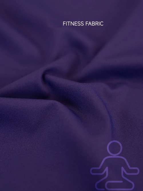 High Stretch Nylon Spandex Fabric for Custom Seamless Yoga Wear & Fitness Apparel