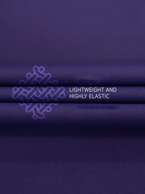 High Stretch Nylon Spandex Fabric for Custom Seamless Yoga Wear & Fitness Apparel