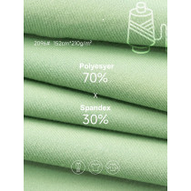 Polyester Spandex Fabric for Custom Gym Wear & Training Apparel Quick-Dry Performance Material