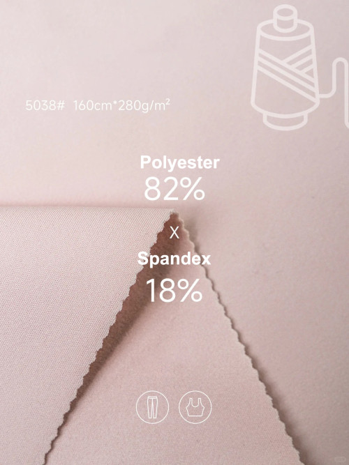 Lightweight Polyester Stretch Fabric for Custom Sportswear & Fitness Clothing