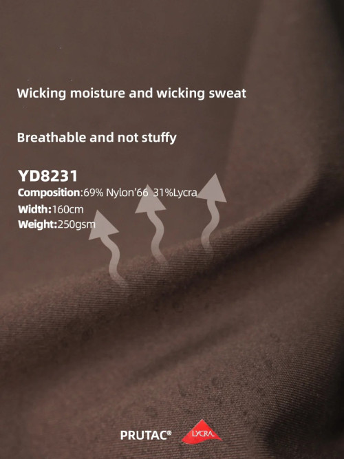 Lycra Stretch Fabric for Yoga Leggings & Sports Bras High Elastic Activewear Material