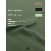 Soft Lycra Spandex Fabric for Custom Yoga Wear & Fitness Apparel