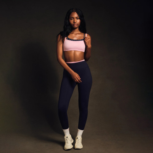Manufacturer Custom Layered Yoga Sports Training Spaghetti Strap Yoga Bra