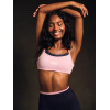 Manufacturer Custom Layered Yoga Sports Training Spaghetti Strap Yoga Bra