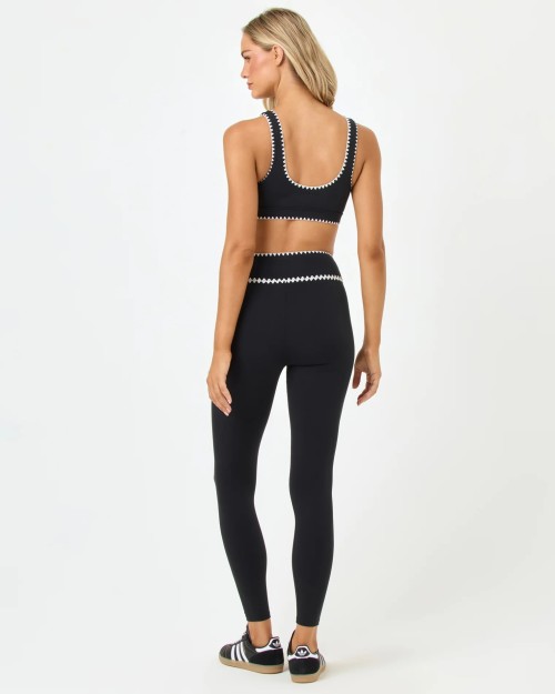 Manufacturer Running Stretchy Sporty Contrast Training Sports Bra Tops Women Yoga