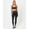 Sustainable Eco-friendly Contrast Stitch Bra And Leggings Sportswear Sets Women