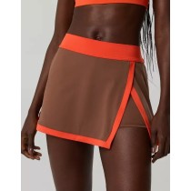 Custom Pickleball Lightly Brushed Wrinkle Resistant Tennis Dress Skorts With Built-in shorts