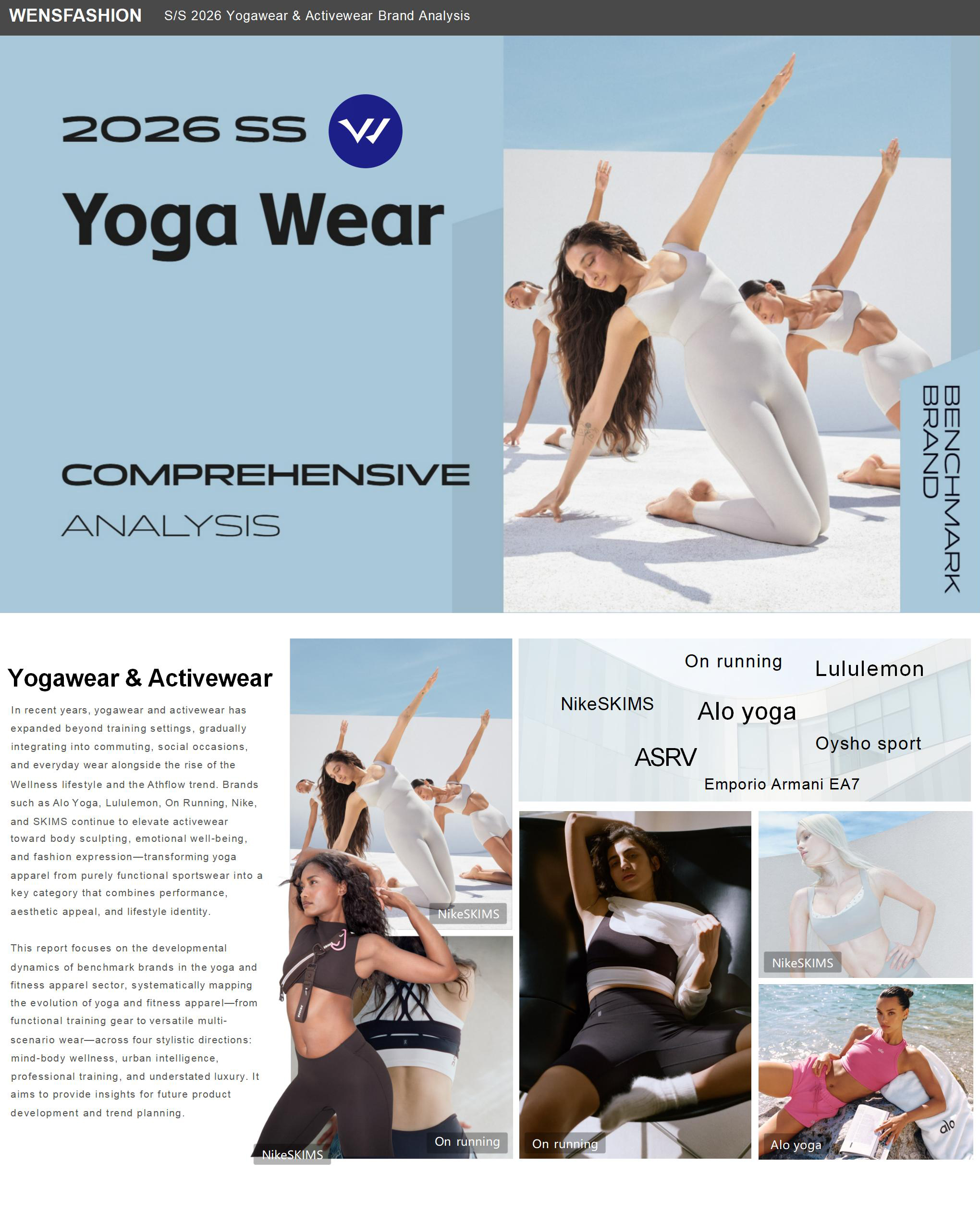 2026SS yoga wear activewear brand