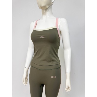 Custom Squat Proof Yoga Leggings Wholesale Private Label OEM-WENSFASHION