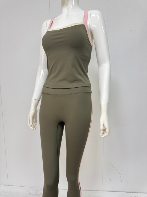 Custom Squat Proof Yoga Leggings Wholesale Private Label OEM-WENSFASHION