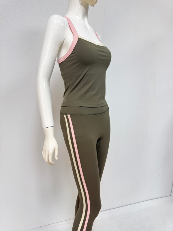 Custom Squat Proof Yoga Leggings Wholesale Private Label OEM-WENSFASHION