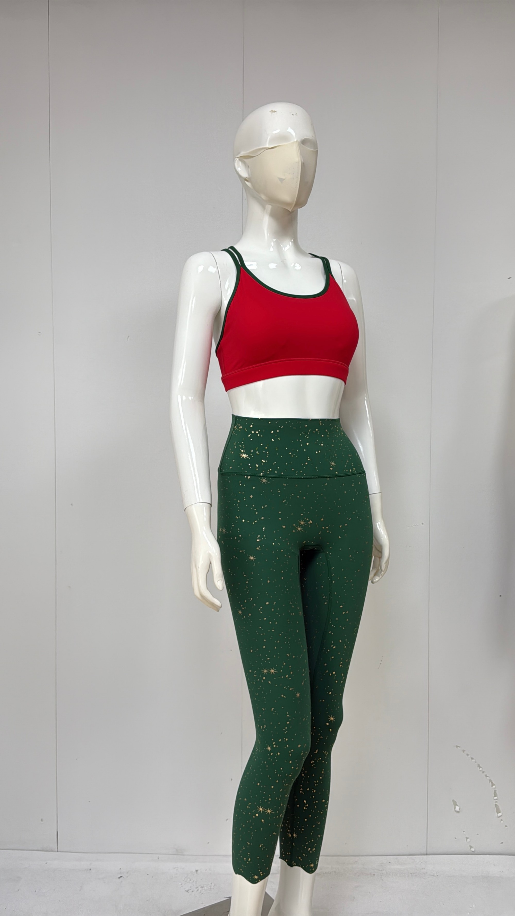 Custom logo yoga sets-wensfashion