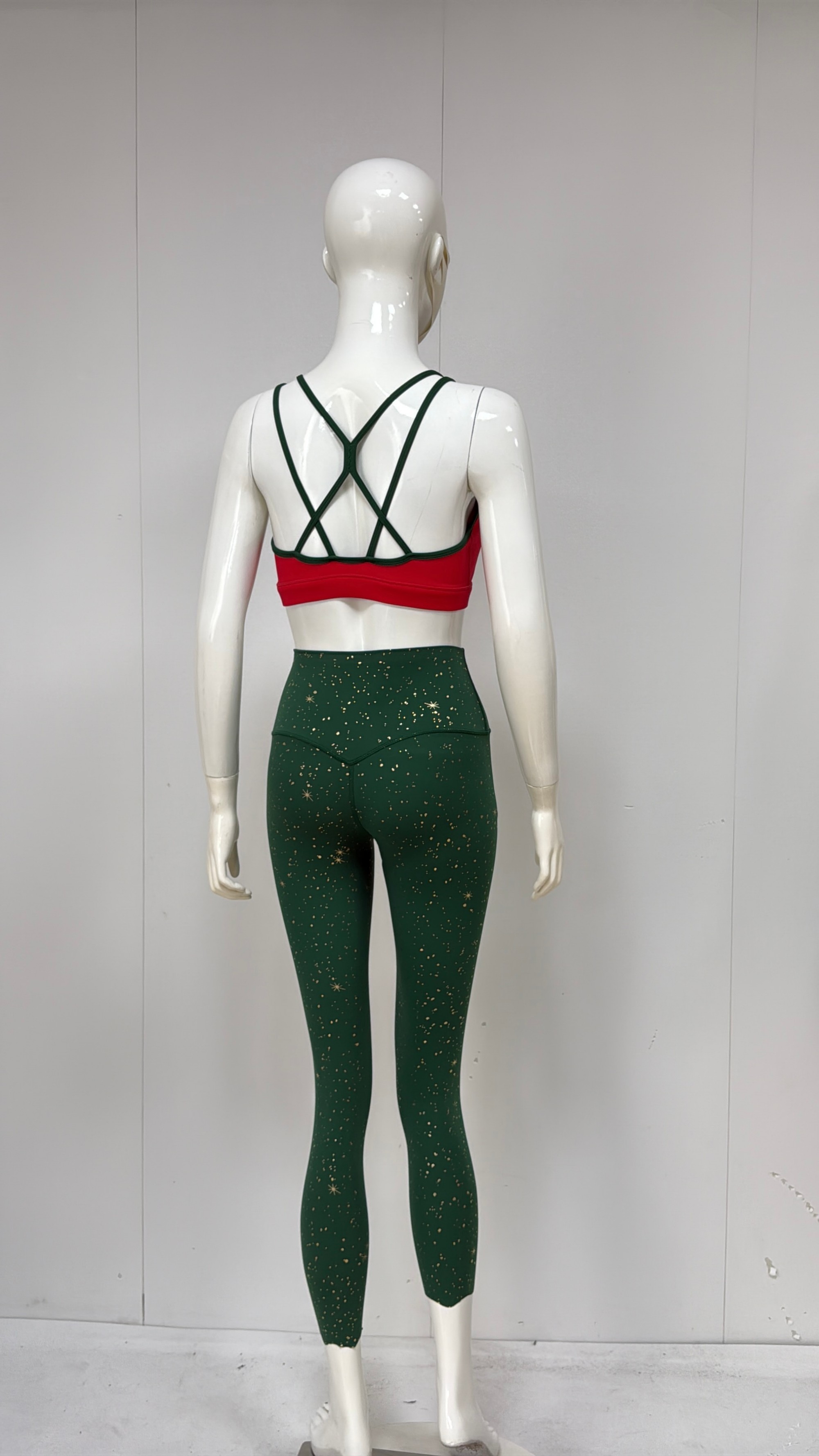 Custom logo yoga sets-wensfashion