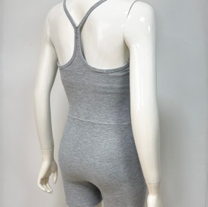 Custom Yoga Shortysuit with Buttery Soft  Romper-style Shorty Suit Activewear Manufacturer