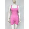 Custom Yoga Shortysuit with Buttery Soft Romper-style Shorty Suit Activewear Manufacturer