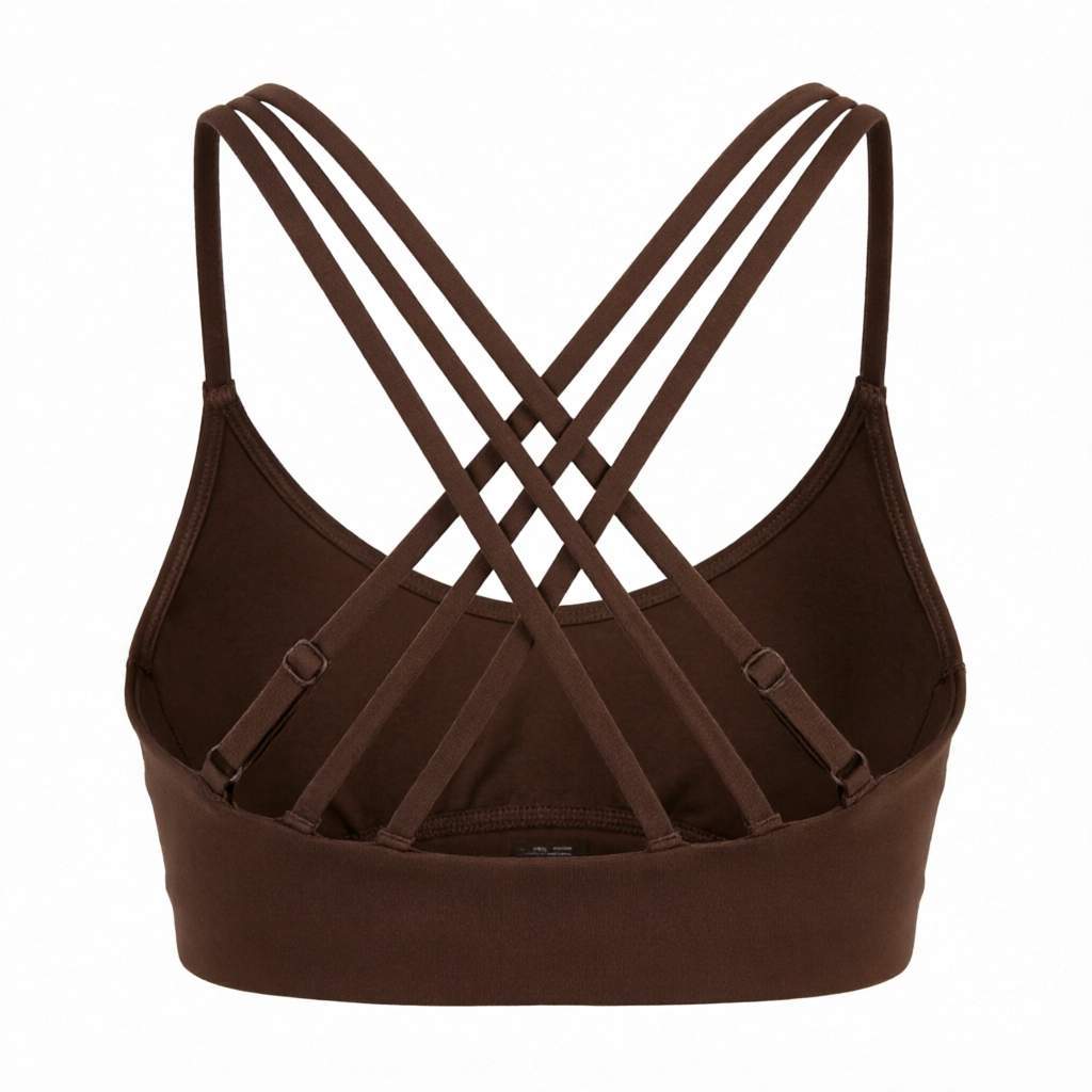Elegant Criss-Cross Racerback Strap Back Design