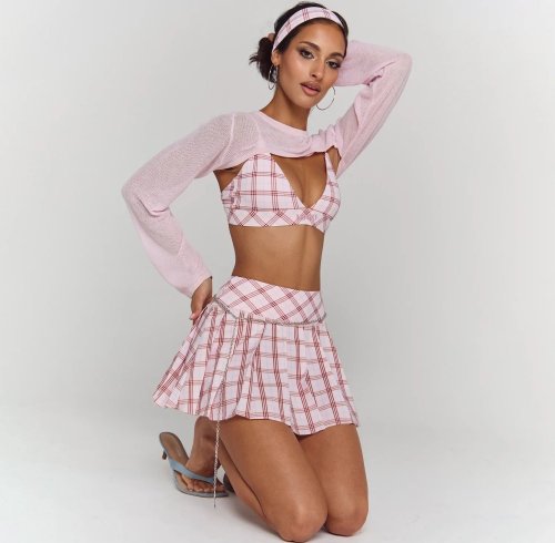Custom Tennis Set Manufacturer OEM | Skort & Bra Sportswear Factory