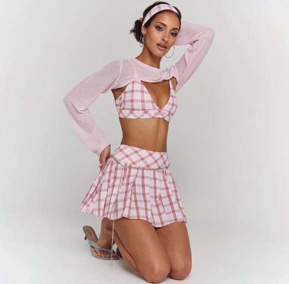 Custom Tennis Set Manufacturer OEM | Skort & Bra Sportswear Factory