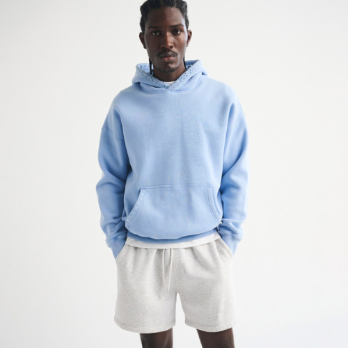 Custom Crochet-Style Popover Hoodie | Mens Sportswear Factory