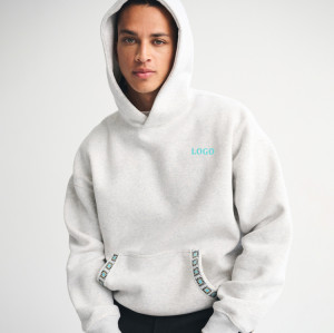 Custom Embroidered Popover Hoodie | Mens Sportswear Manufacturer