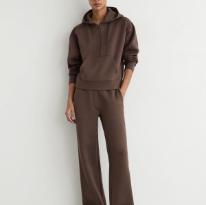 Custom Interlock Half-Zip Hoodie | Womens Sportswear Manufacturer