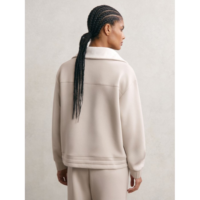 Custom Interlock Half-Zip Sweatshirt | Womens Sportswear Factory Bulk