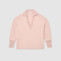 Custom Open-Collar Sweatshirt | Womens Sportswear Factory Wholesale
