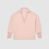 Custom Open-Collar Sweatshirt | Womens Sportswear Factory Wholesale